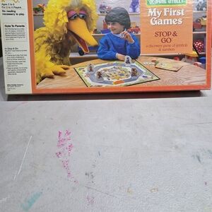 Sesame Street My First Games Stop & Go